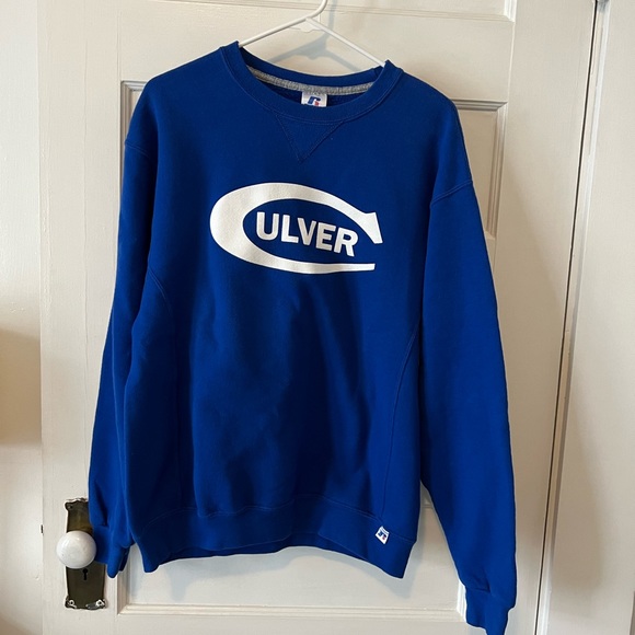 Vintage Russell Culver Crewneck Sweatshirt Size Medium - Picture 1 of 6
